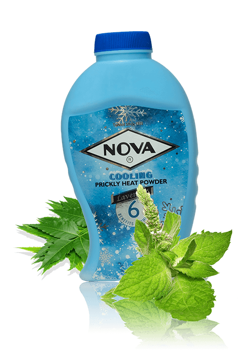 Nova Prickly Heat Powder Lavender Cool
