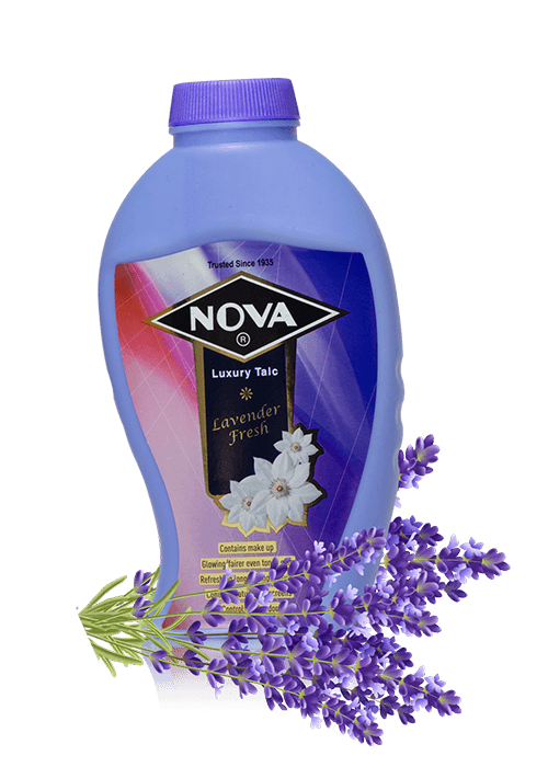 Nova Luxury Radiance Talc Lavender Fresh